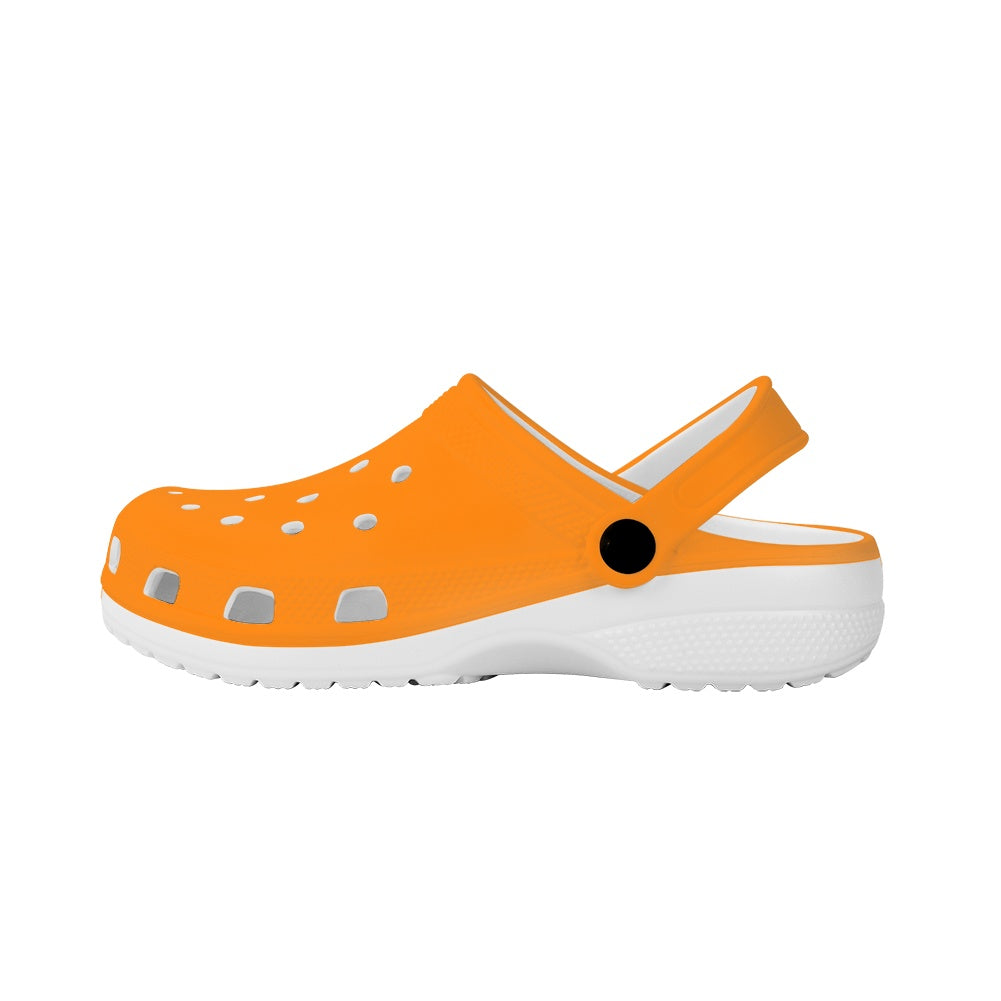 Orange Adult Women's Clogs Shoes