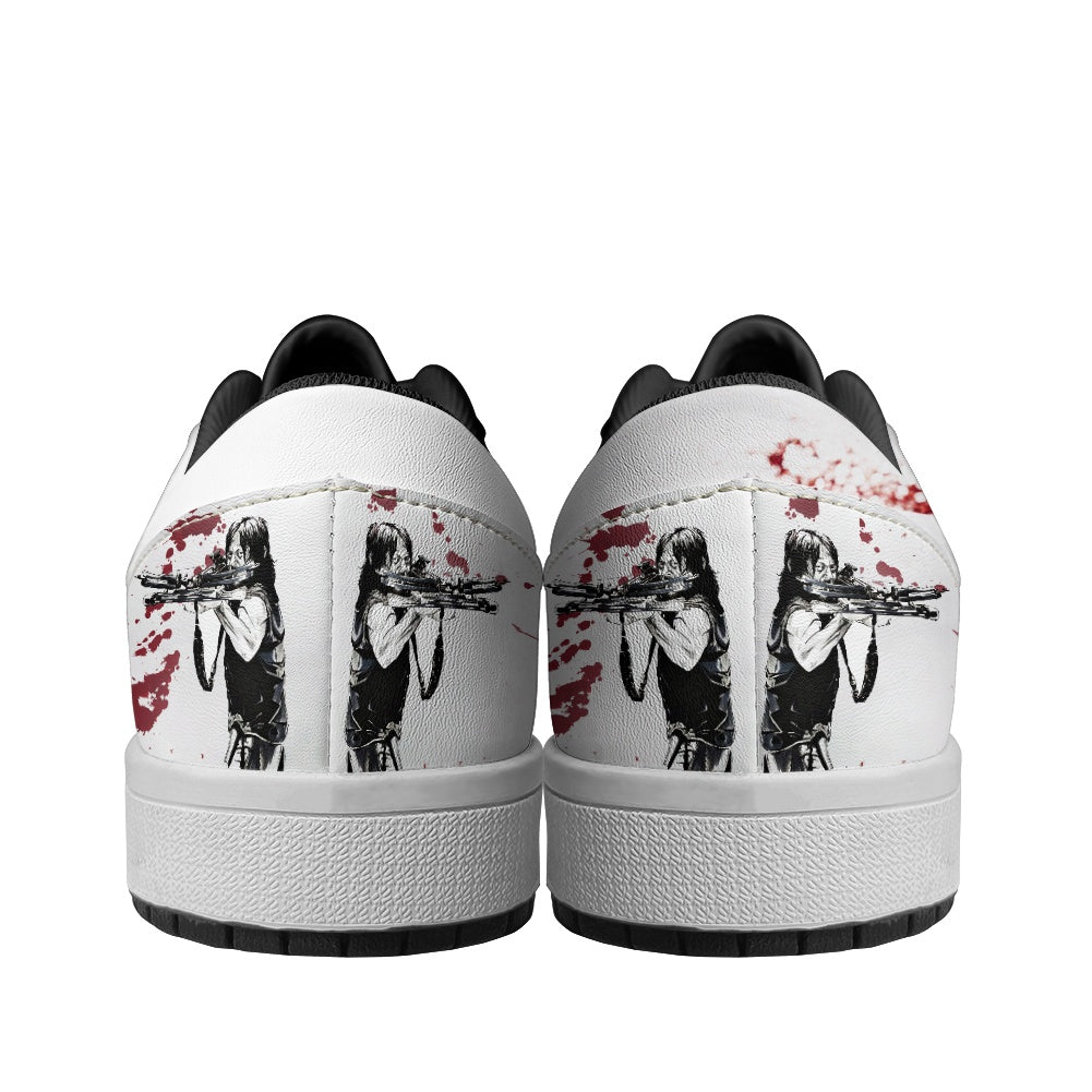 The Walking Dead Women's Vegan Leather Sneakers