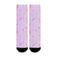Flower Women Socks - Custom Socks for Women Made in USA