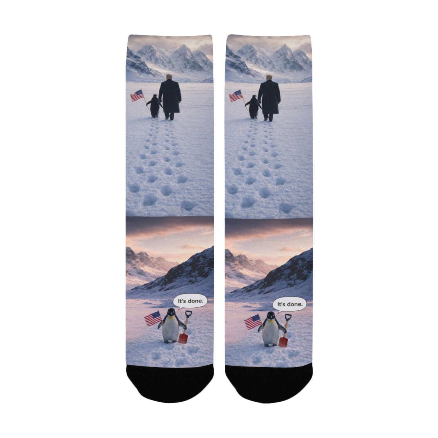 Penguin Said It’s Done - Custom Socks for Women