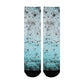 teal, black and blue women's crew socks – Sole Design Studio