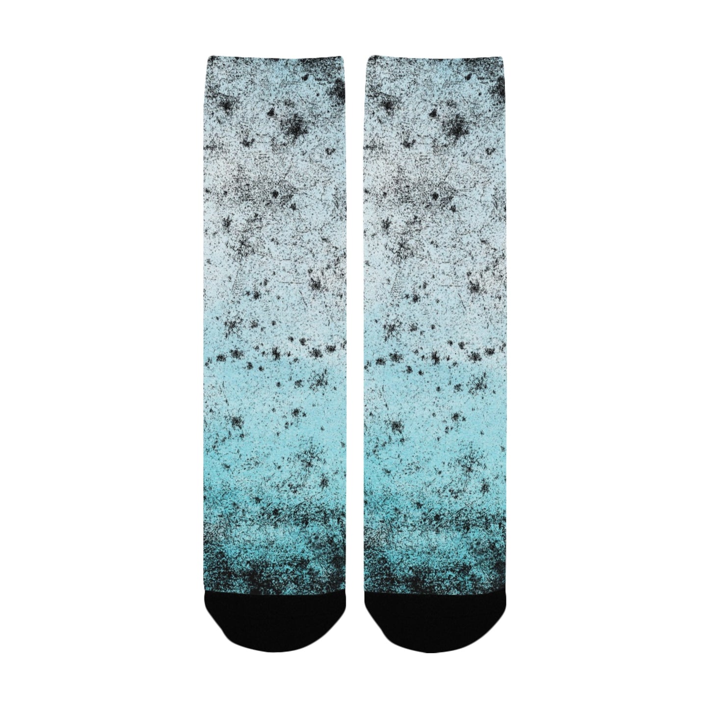 teal, black and blue women's crew socks – Sole Design Studio