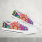 Bursts of Color Women's Low Top Sneakers