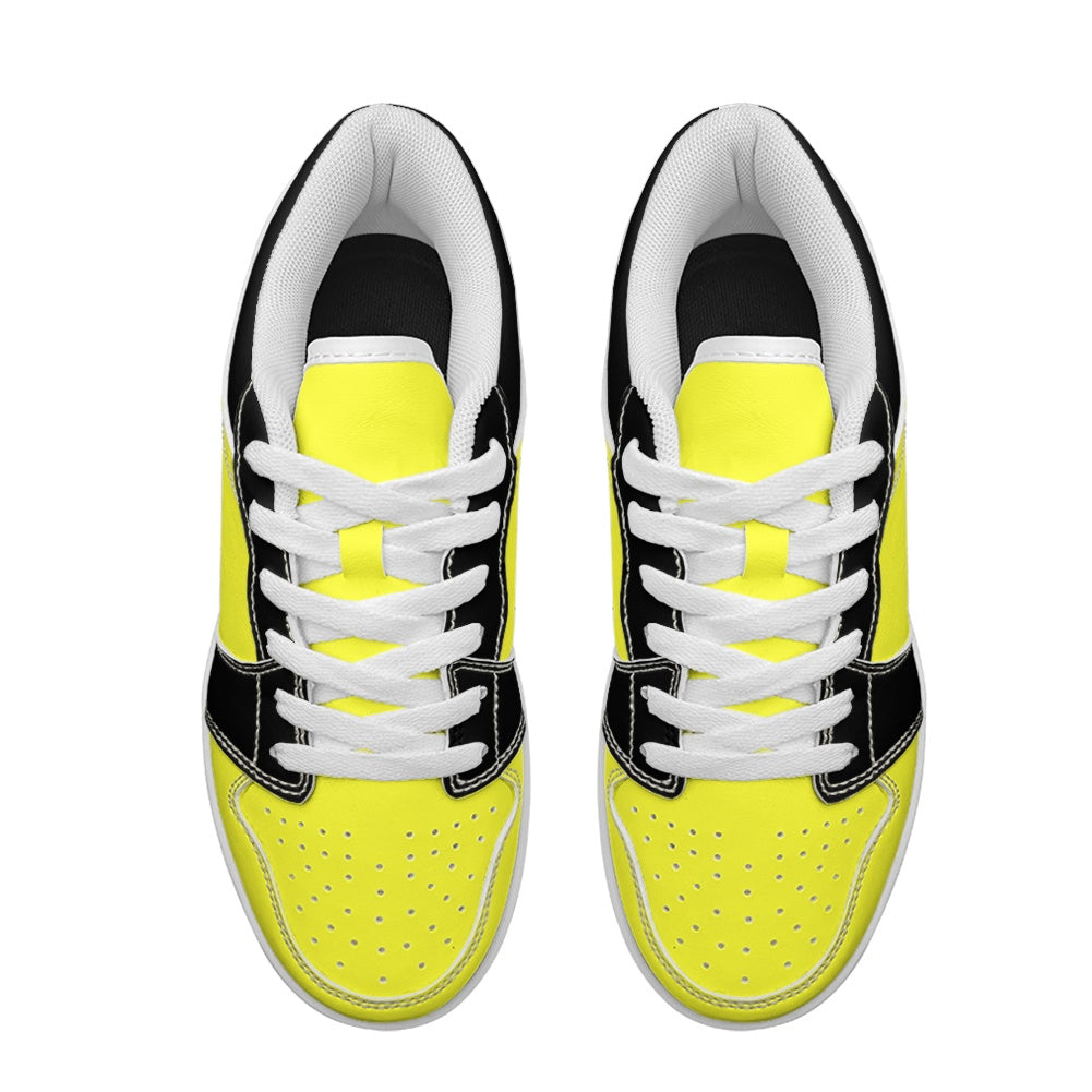 Bright & Bold Low Top Leather Sneakers