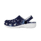 Silver Stars Women's Adult Clogs Shoes