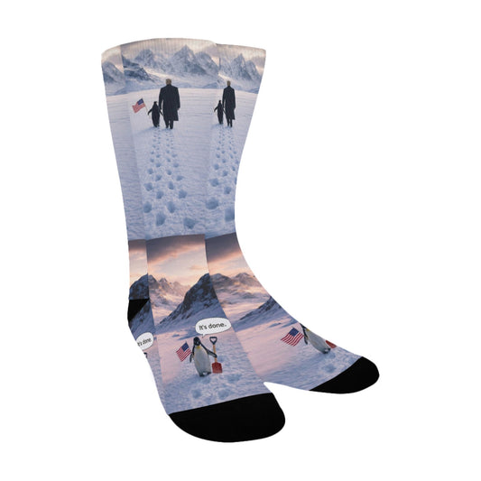 Penguin Said It’s Done - Custom Socks for Women