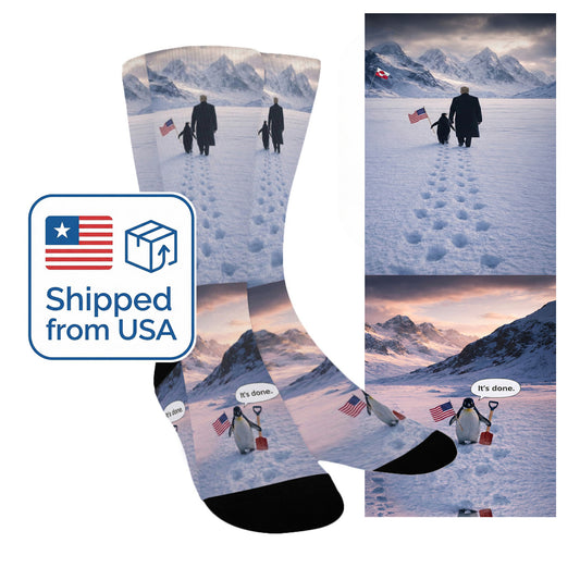 Penguin Said It’s Done - Custom Socks for Women