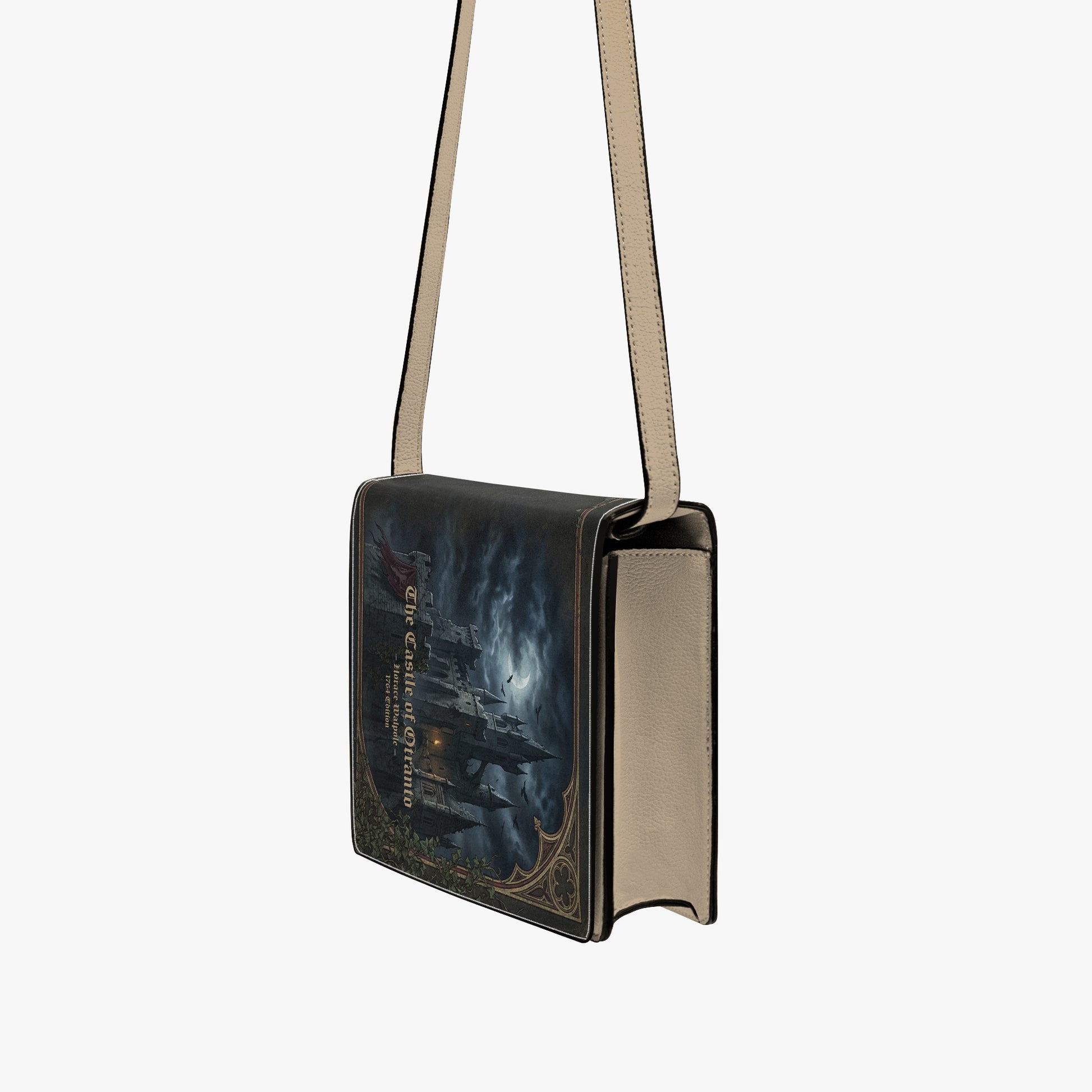 the castle of otranto horace walpole gothic literary crossbody bag for women – Sole Design Studio