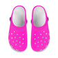 Hot Pink Women's Clogs