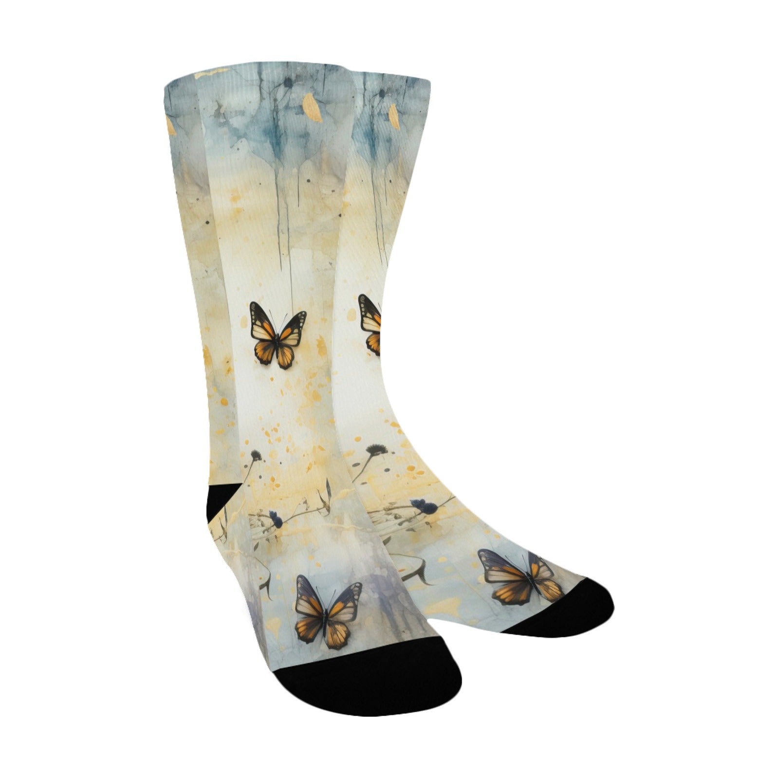 weathered meadow women's crew socks – Sole Design Studio