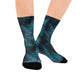 space digital papers women's crew socks – Sole Design Studio