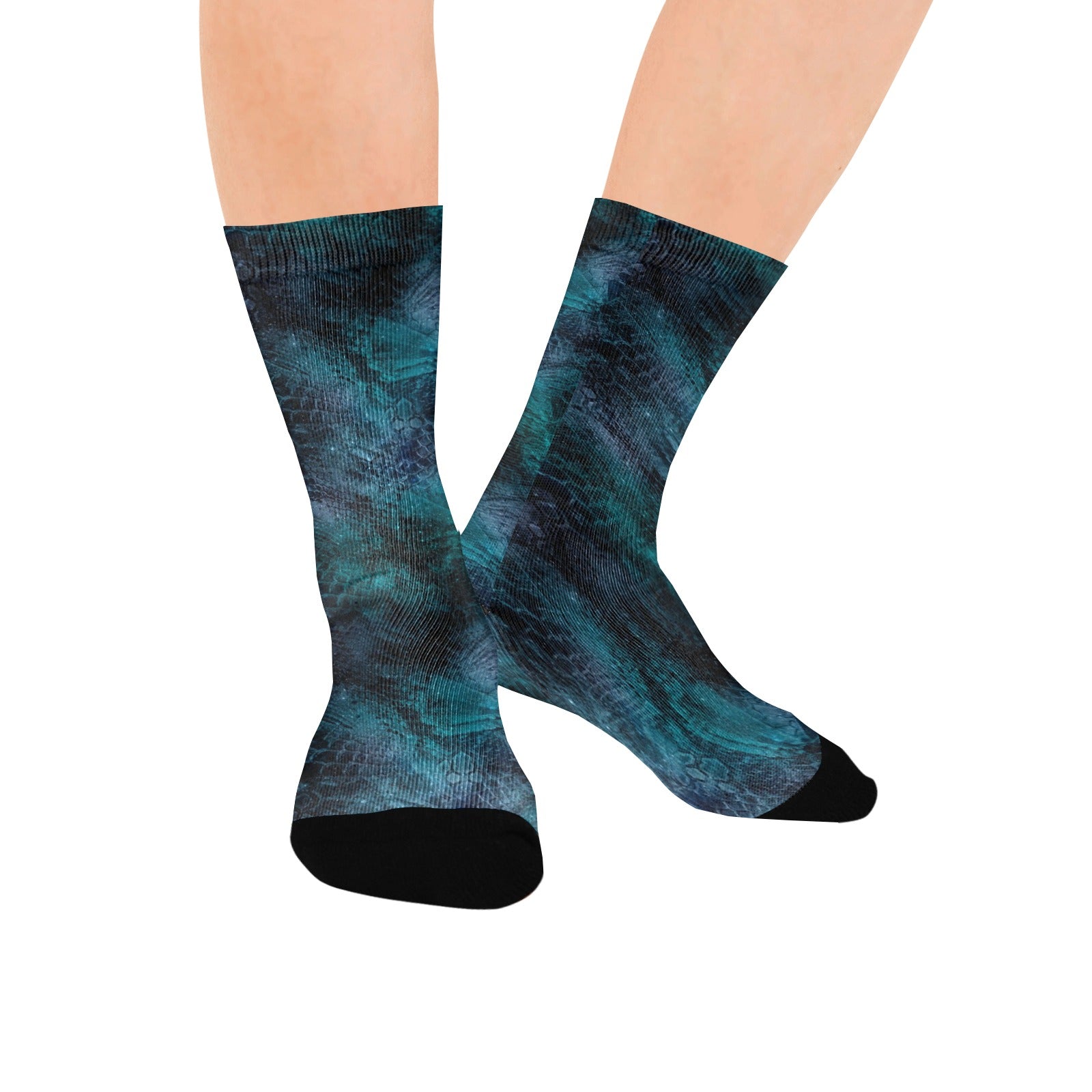 space digital papers women's crew socks – Sole Design Studio