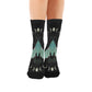 Lunar Moth Socks - Custom Socks for Women Made in USA
