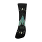 Lunar Moth Socks - Custom Socks for Women Made in USA