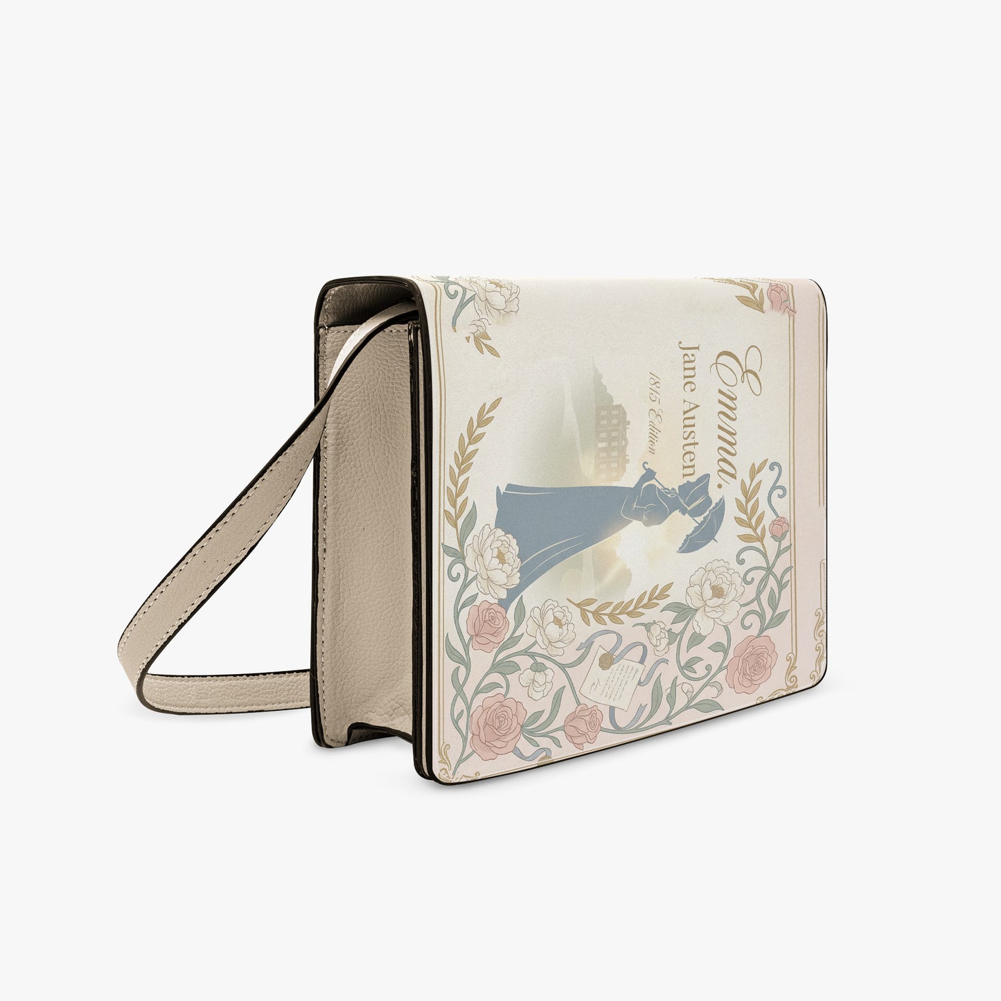emma jane austen book-shaped crossbody bag vegan leather – Sole Design Studio