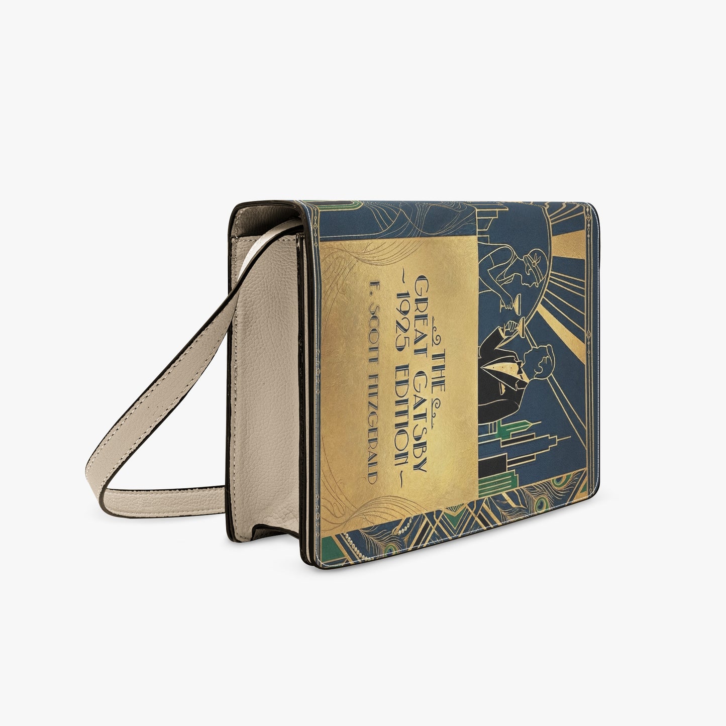 the great gatsby f scott fitzgerald women's literary handbag vegan leather – Sole Design Studio