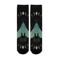 Lunar Moth Socks - Custom Socks for Women Made in USA