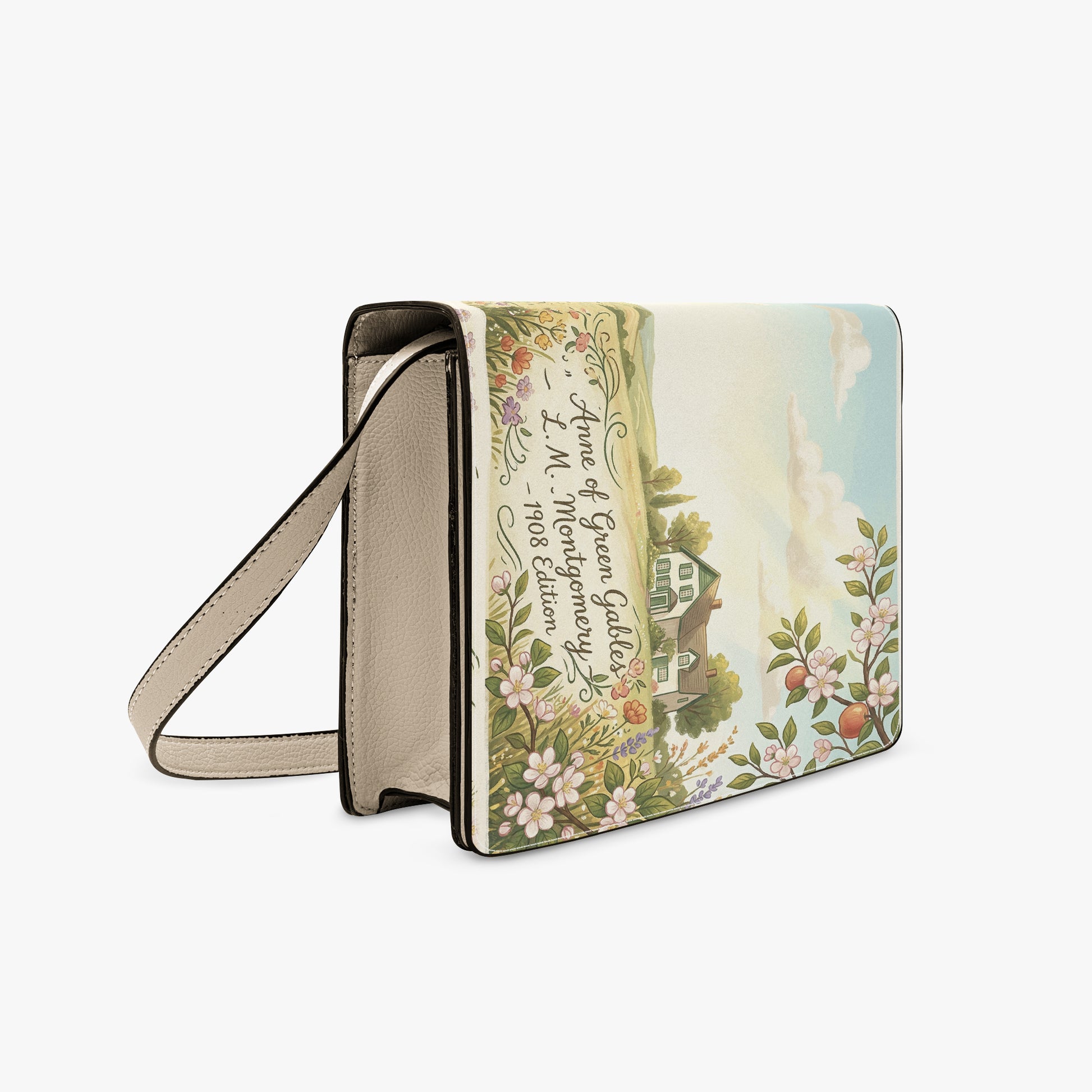 anne of green gables lm montgomery literary crossbody bag for women – Sole Design Studio