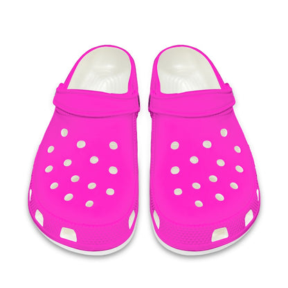 Hot Pink Women's Clogs