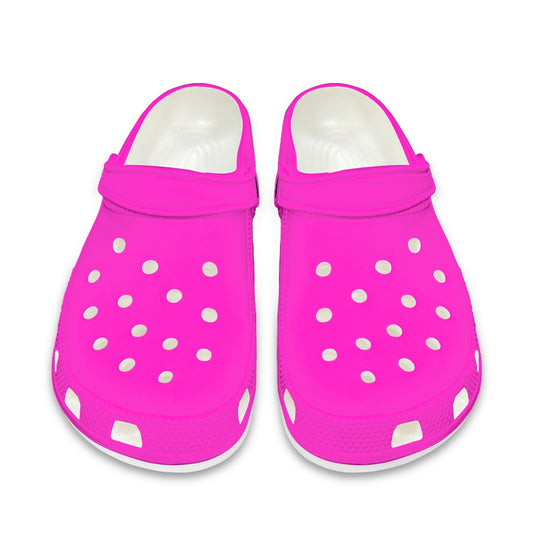 Hot Pink Women's Clogs