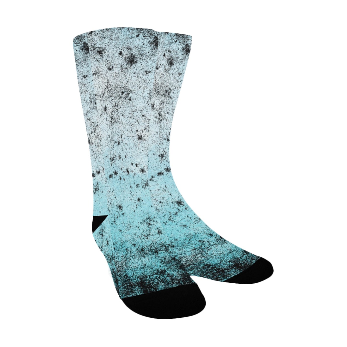 teal, black and blue women's crew socks – Sole Design Studio