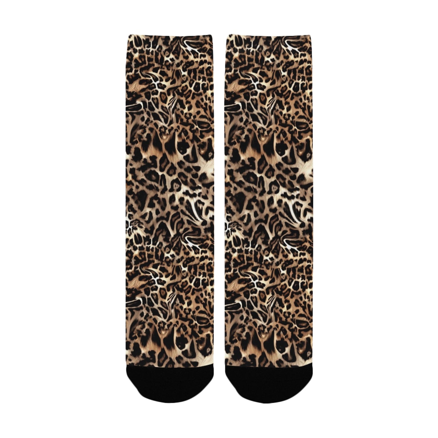 Leopard Socks - Custom Socks for Women Made in USA