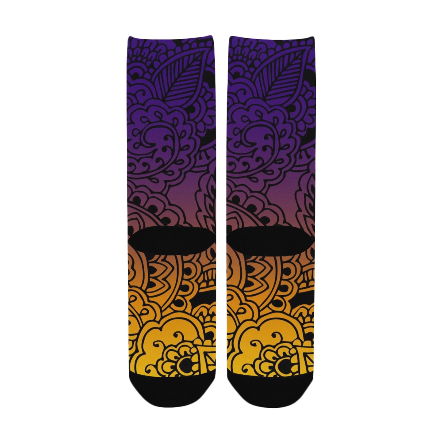 Henna Art Custom Socks - Custom Socks for Women Made in USA