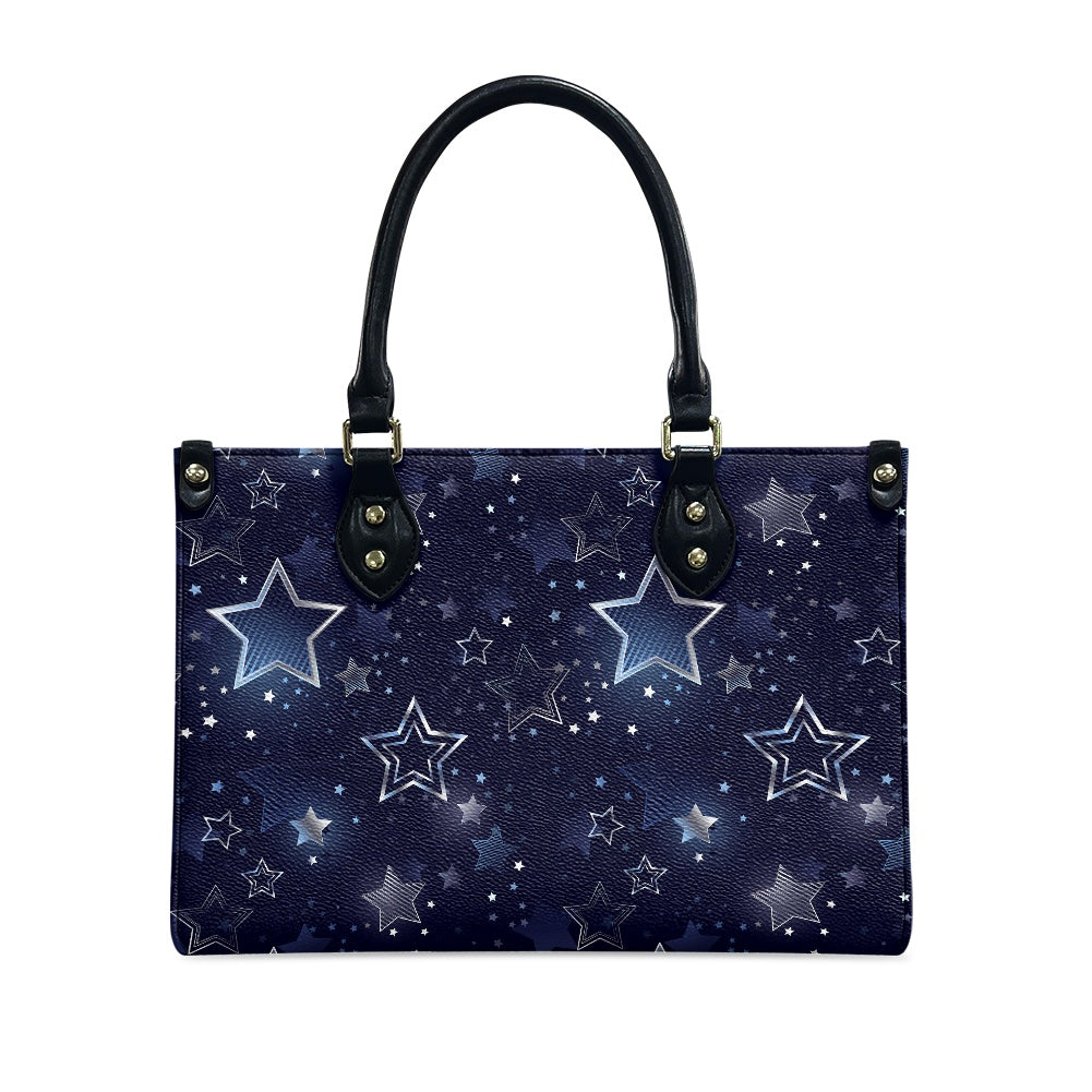 Silver Stars Women's Women's Vegan Leather Handbag