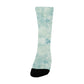 tales boho chic mosaic roses women's crew socks – Sole Design Studio