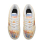 Wildflower Meadow Low Top Vegan Leather Sneakers