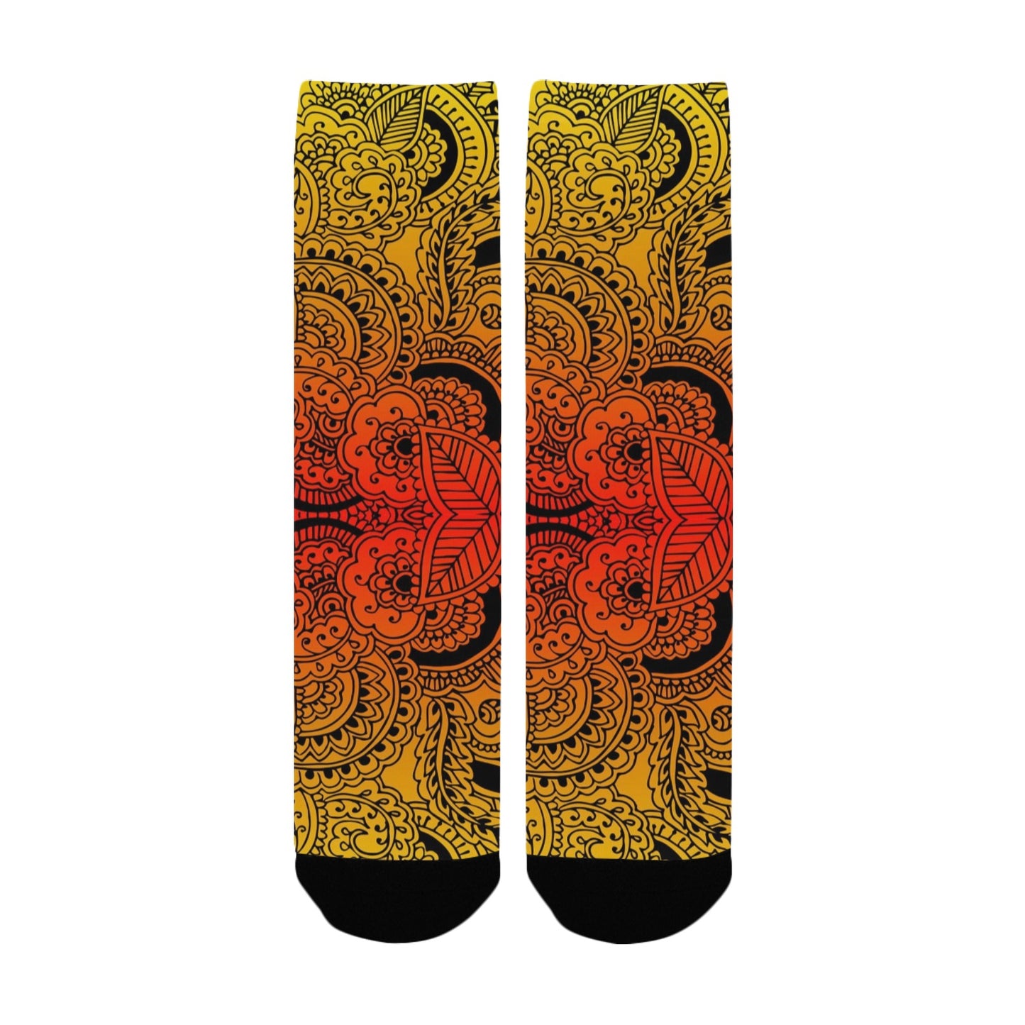 Henna Art Socks - Custom Socks for Women Made in USA