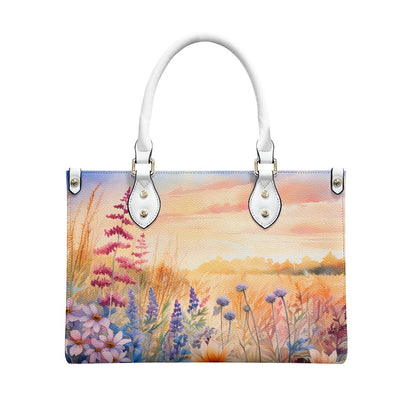 Wildflower Meadow Women's Vegan Leather Handbag