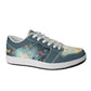 Butterfly Women's Low Top Leather Sneakers