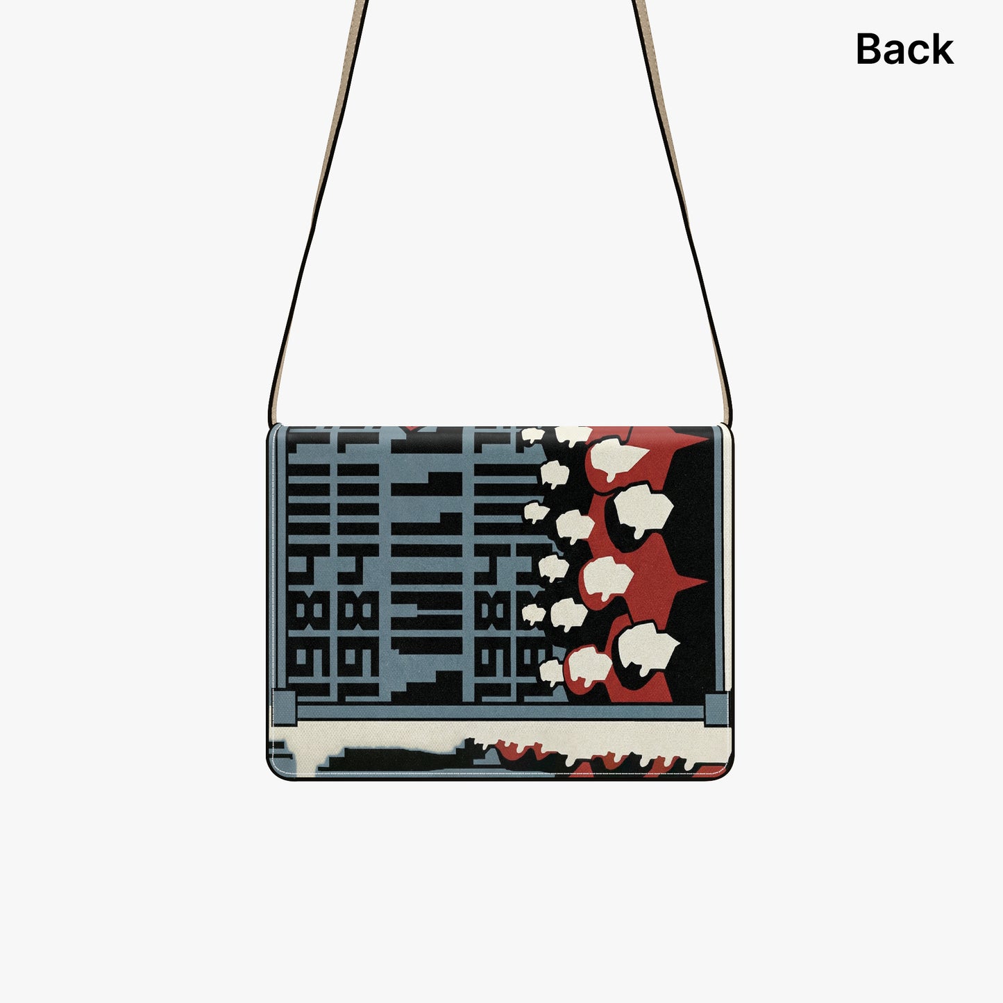 1984 nineteen eighty-four george orwell book-shaped crossbody bag vegan leather – Sole Design Studio