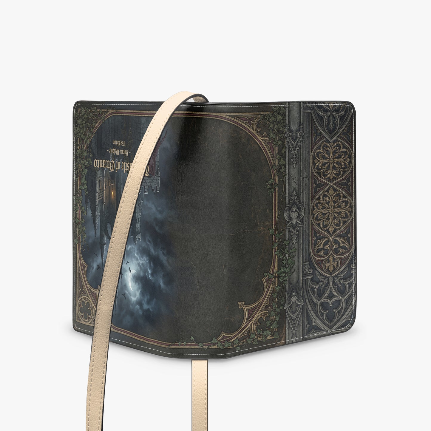 the castle of otranto horace walpole gothic book lovers gift crossbody bag – Sole Design Studio