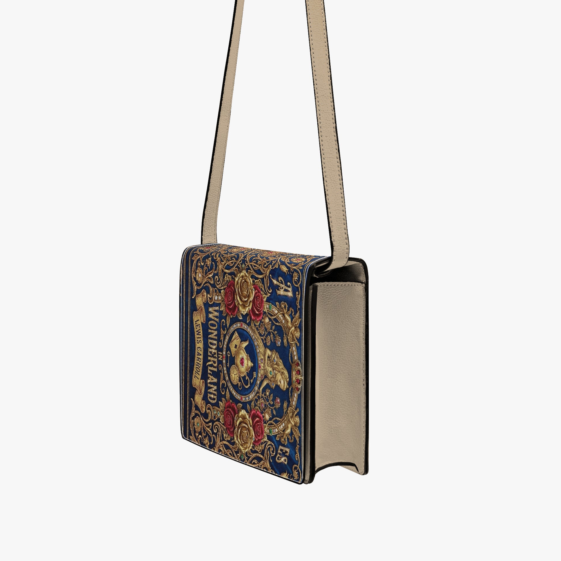 alice in wonderland lewis carroll women's literary handbag vegan leather – Sole Design Studio