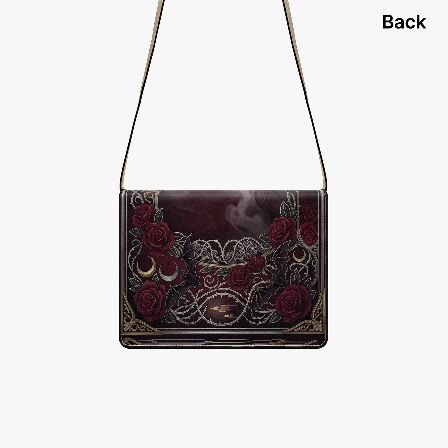 carmilla j sheridan le fanu gothic book-shaped crossbody bag vegan leather – Sole Design Studio