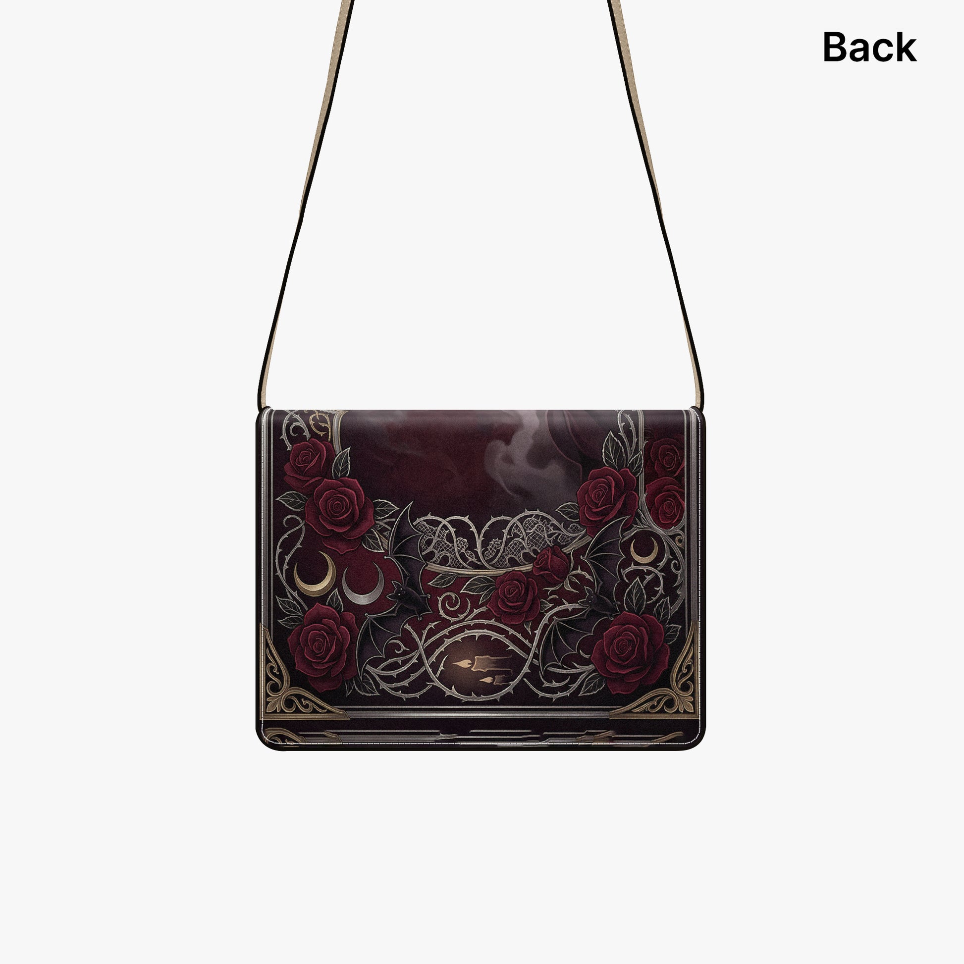 carmilla j sheridan le fanu gothic book-shaped crossbody bag vegan leather – Sole Design Studio