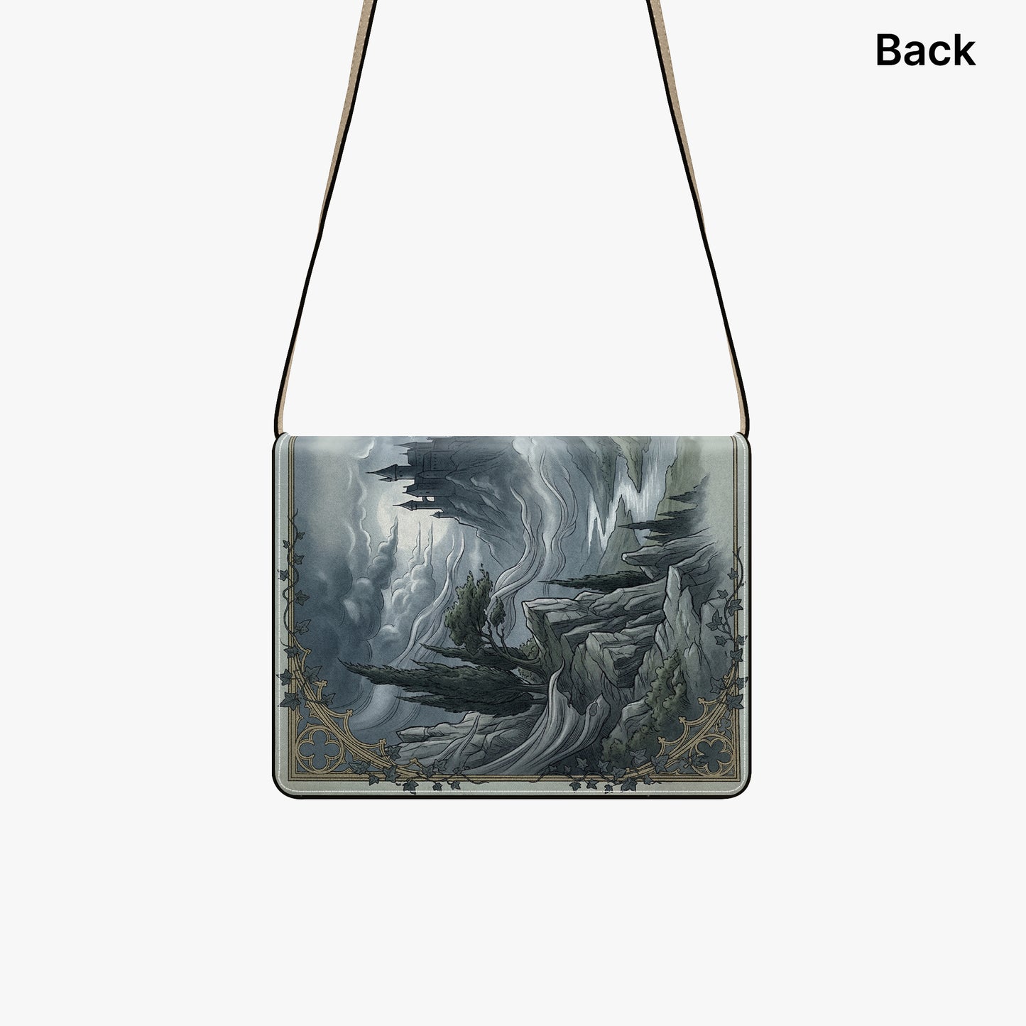 the mysteries of udolpho ann radcliffe gothic book-shaped crossbody bag vegan leather – Sole Design Studio