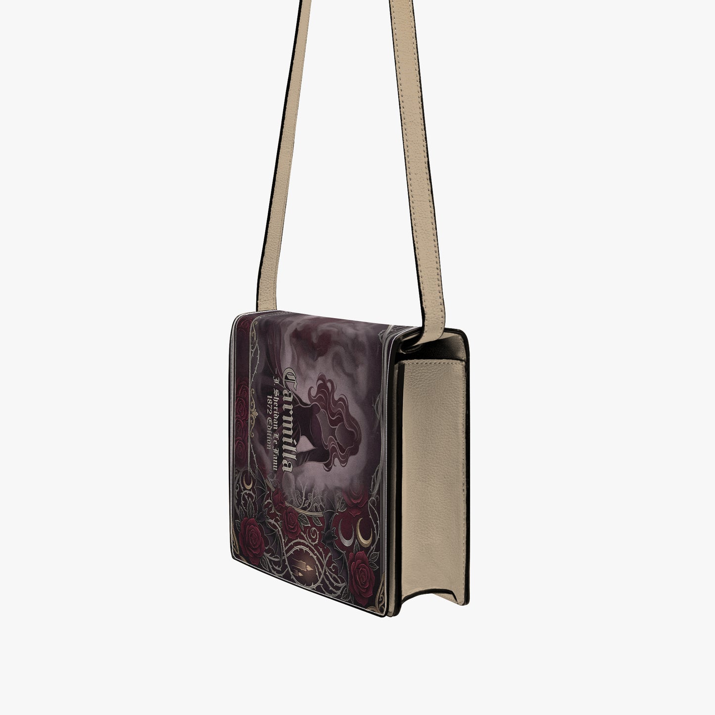 carmilla j sheridan le fanu gothic literary crossbody bag for women – Sole Design Studio