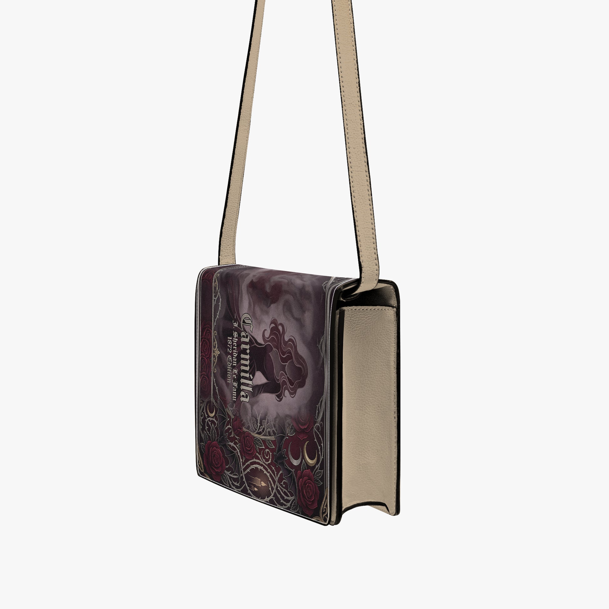 carmilla j sheridan le fanu gothic literary crossbody bag for women – Sole Design Studio