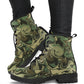 Camo Your Feet Women's Vegan Leather Combat Boots