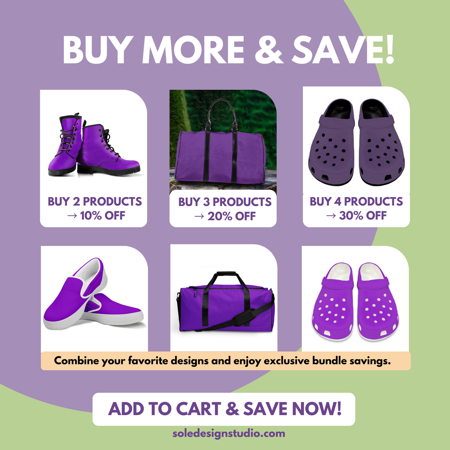 Bright Violet Women's Clogs