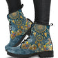 Dreamcatcher Mandala Women's Combat Vegan Leather Boots