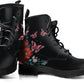 Butterflies and Flowers Handcrafted Boots - READY TO SHIP