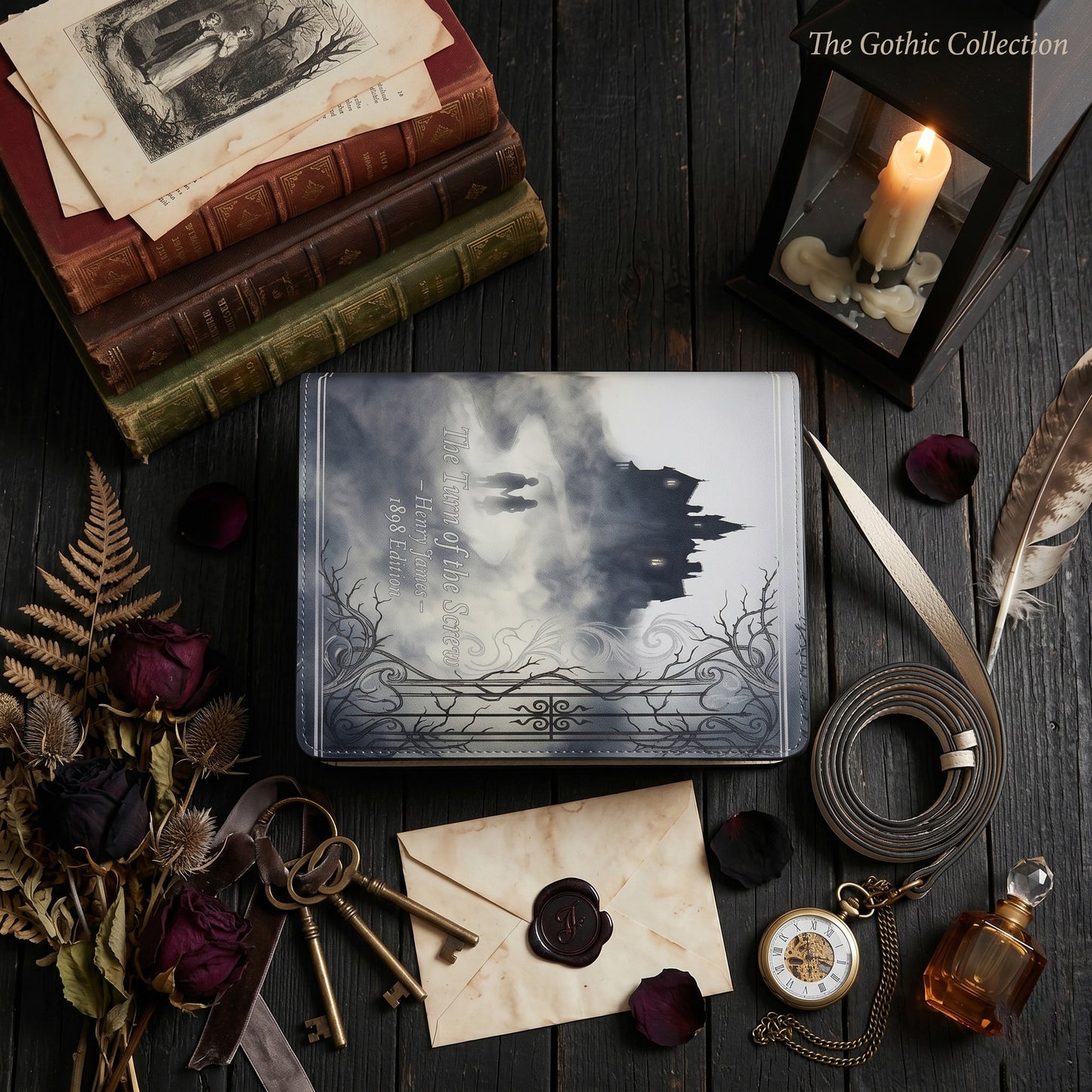 the turn of the screw henry james gothic literary crossbody bag for women – Sole Design Studio