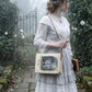 the woman in white wilkie collins victorian mystery women's literary handbag vegan leather – Sole Design Studio