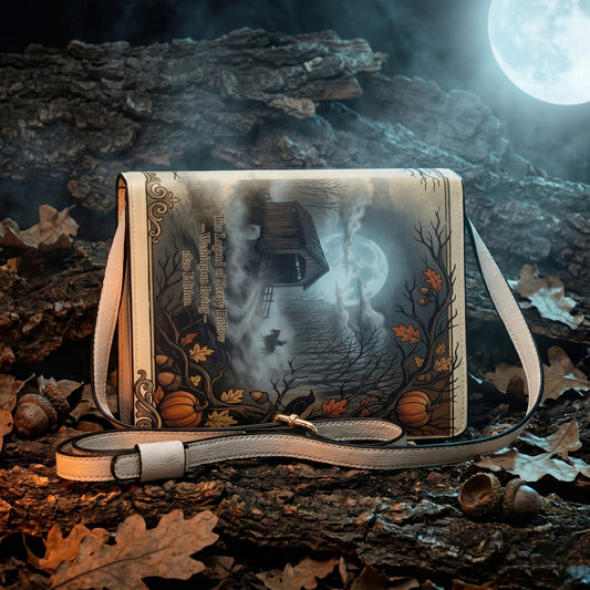 the legend of sleepy hollow washington irving book-shaped crossbody bag vegan leather – Sole Design Studio