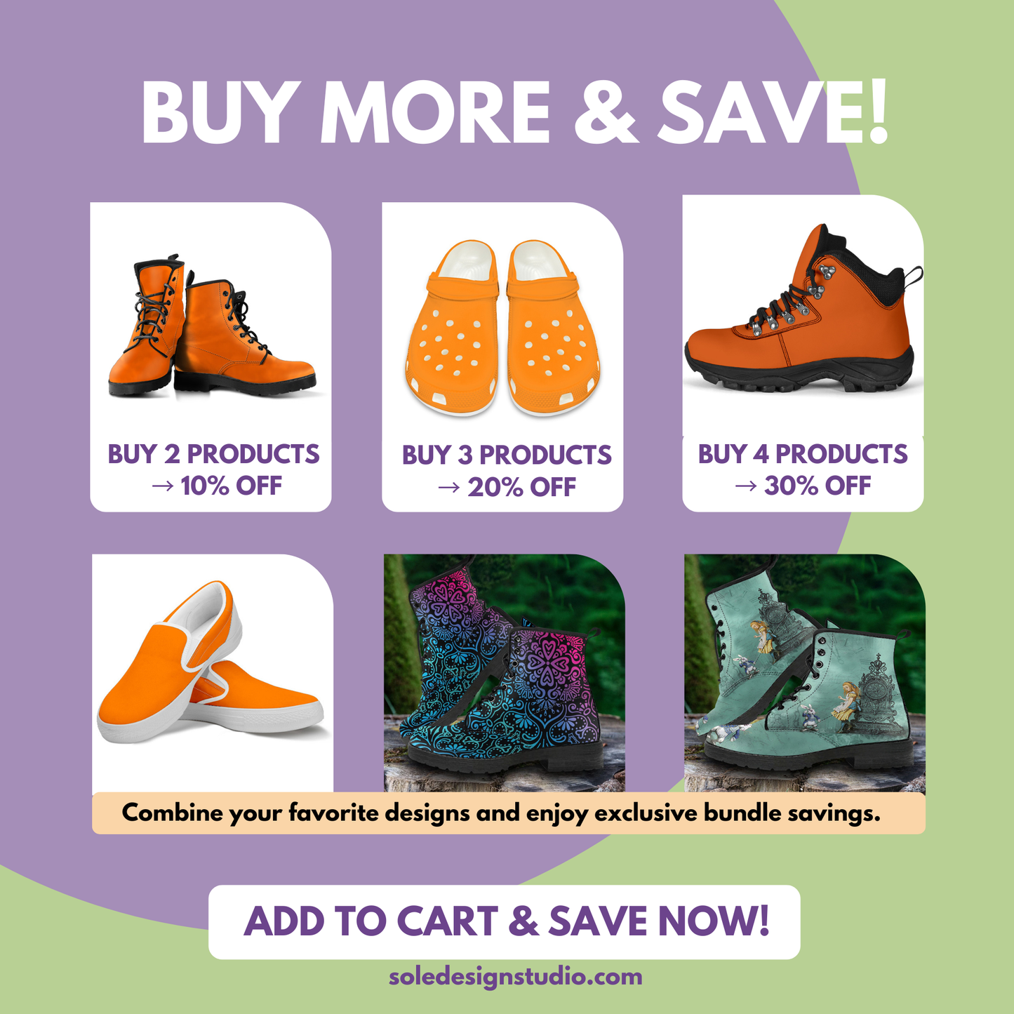 Orange Women's Slip Ons