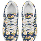 Spring Flowers Women's Athletic Sneakers